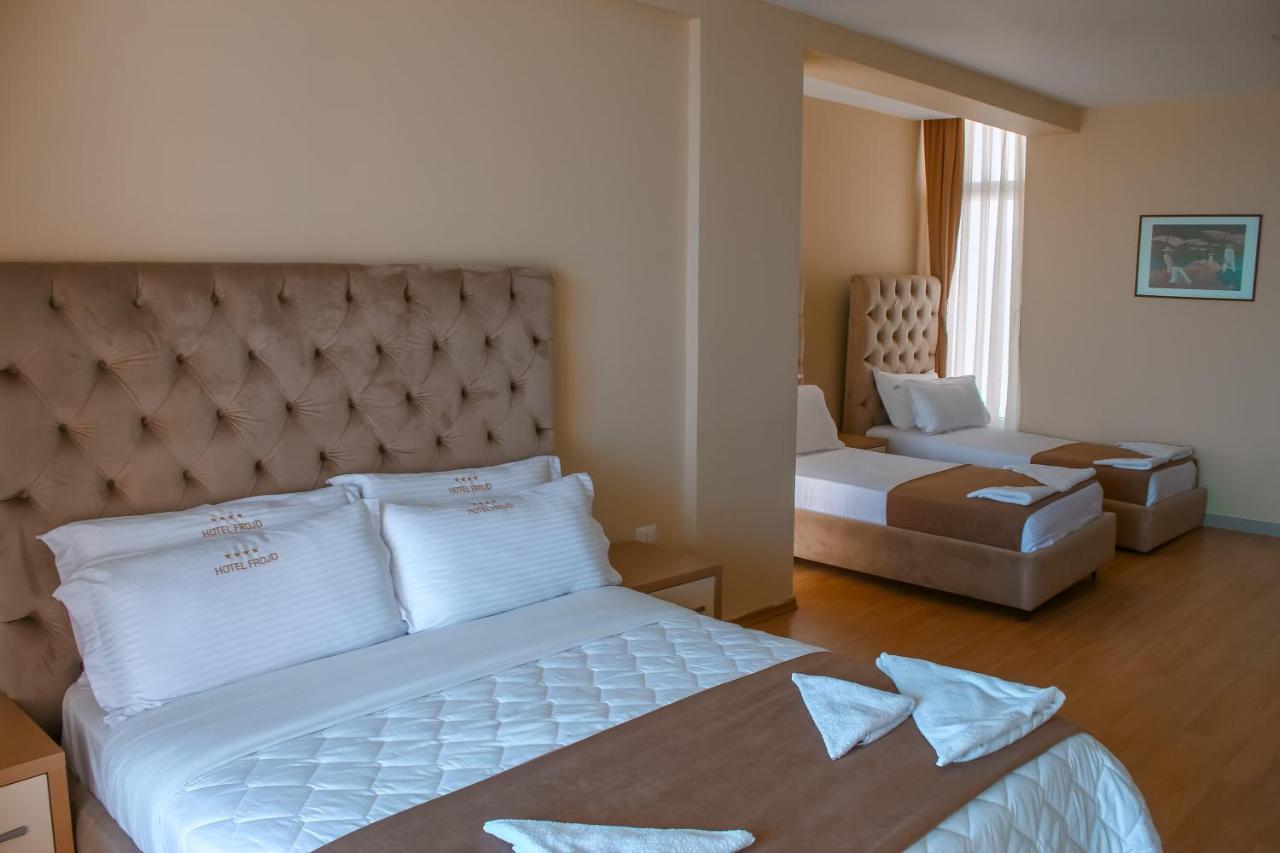 Hotel Frojd - Beach Front Resort Shengjin Bagian luar foto